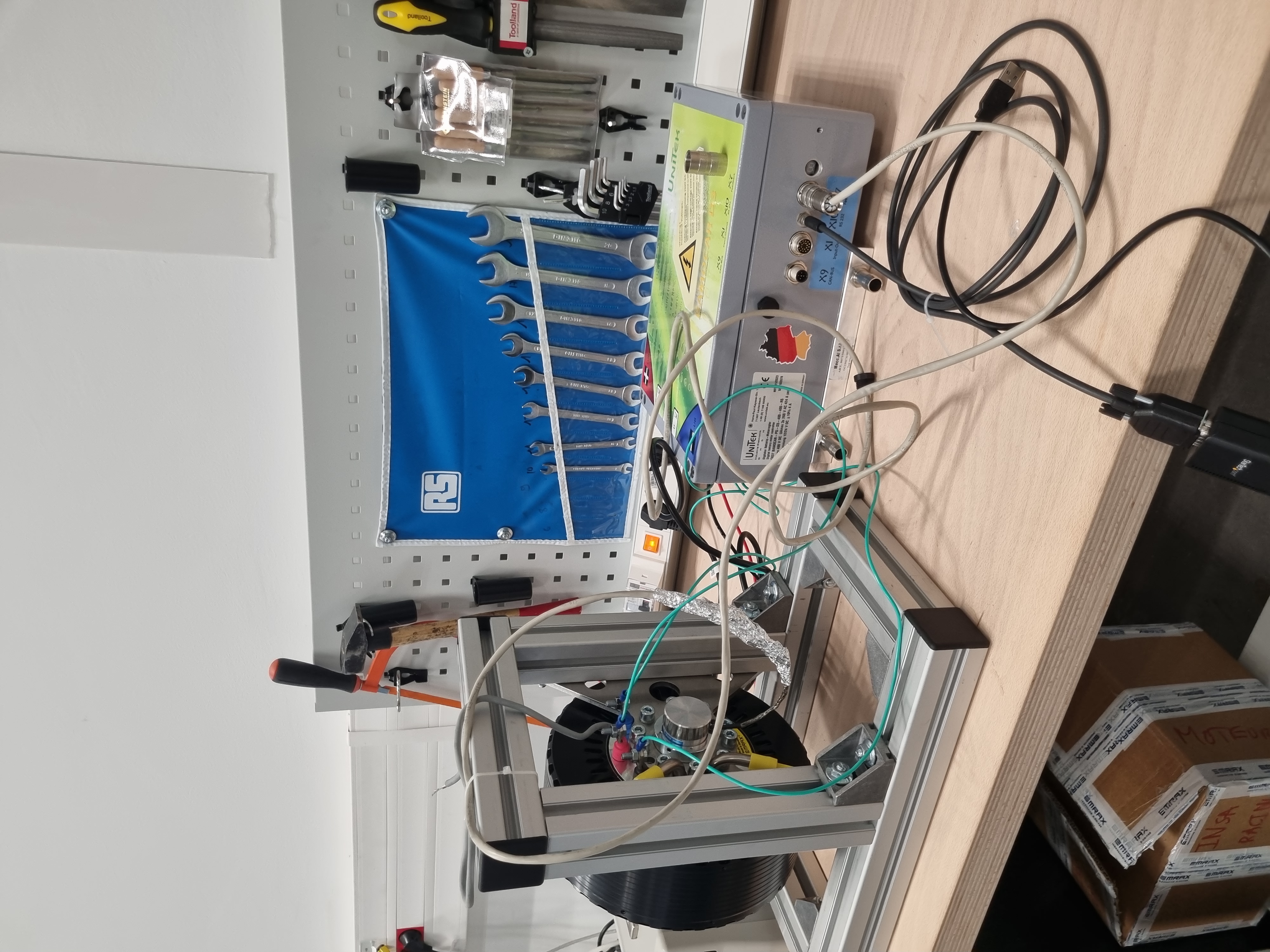 Inverter and electric motor test
